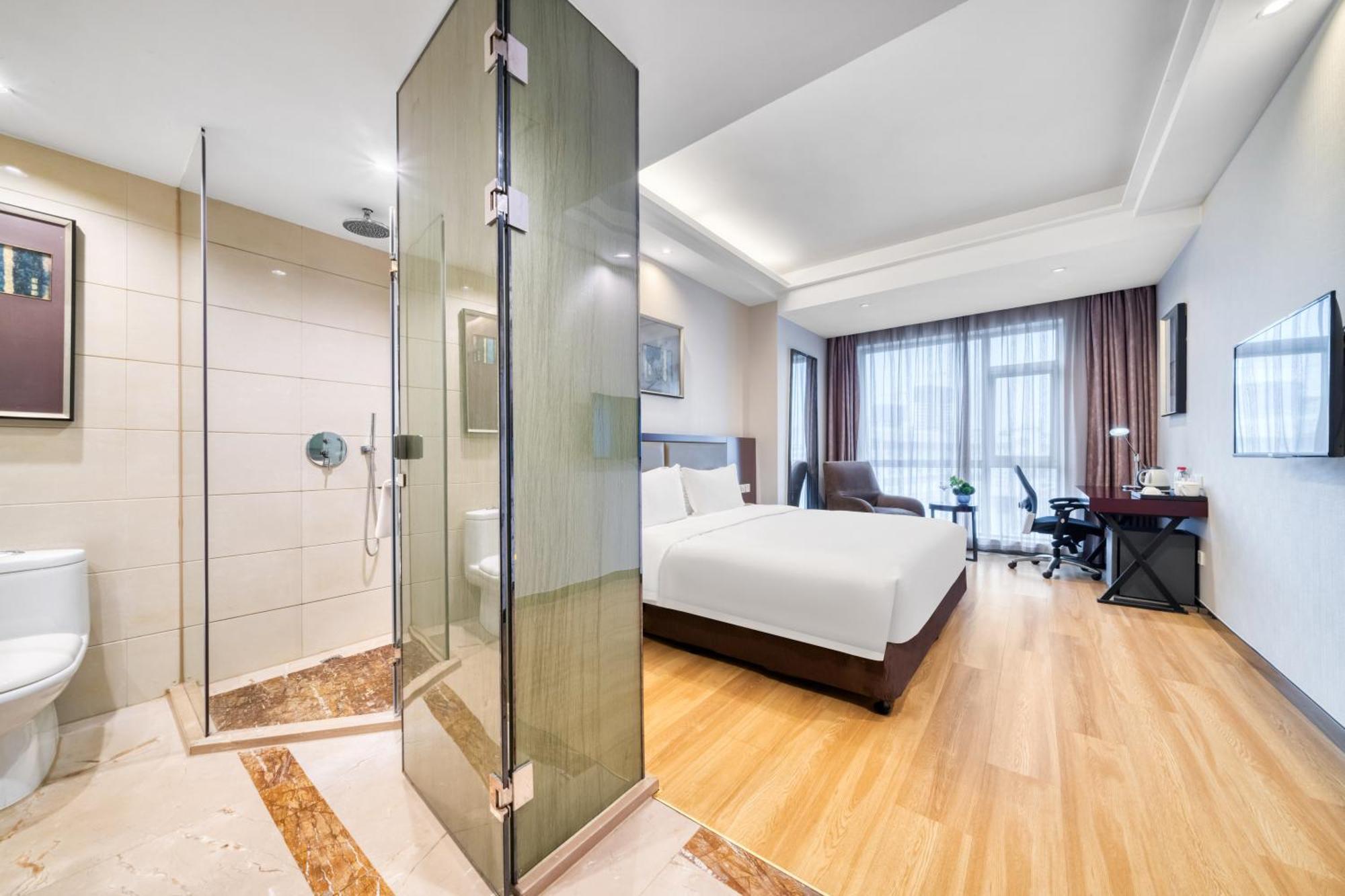 Yiwu International Mansion Hotel Bagian luar foto